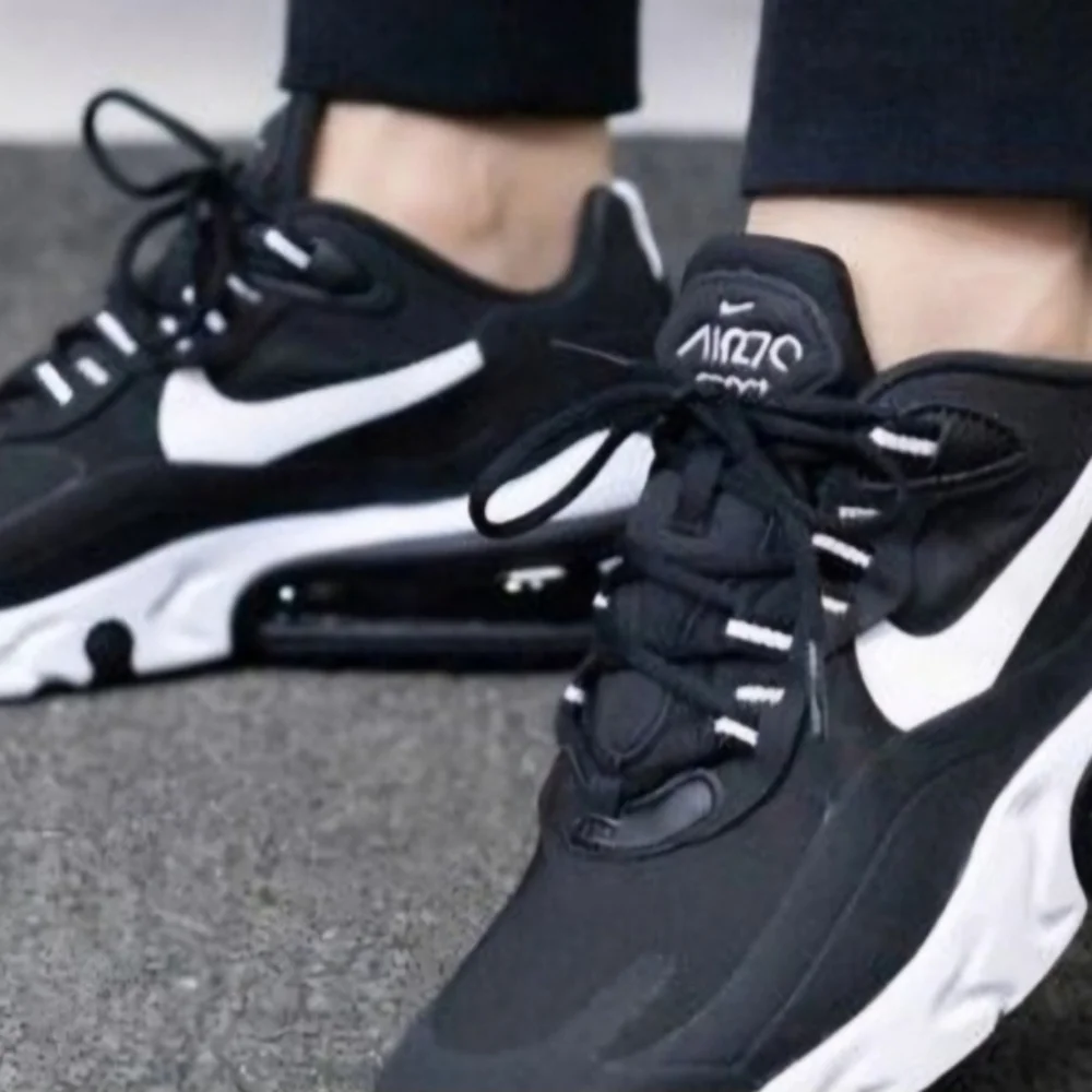 Nike Air Max 270 ReactMen size11.5Shown: Black/Black/WhiteStyle: CI3866-004 - Picture 5 of 5